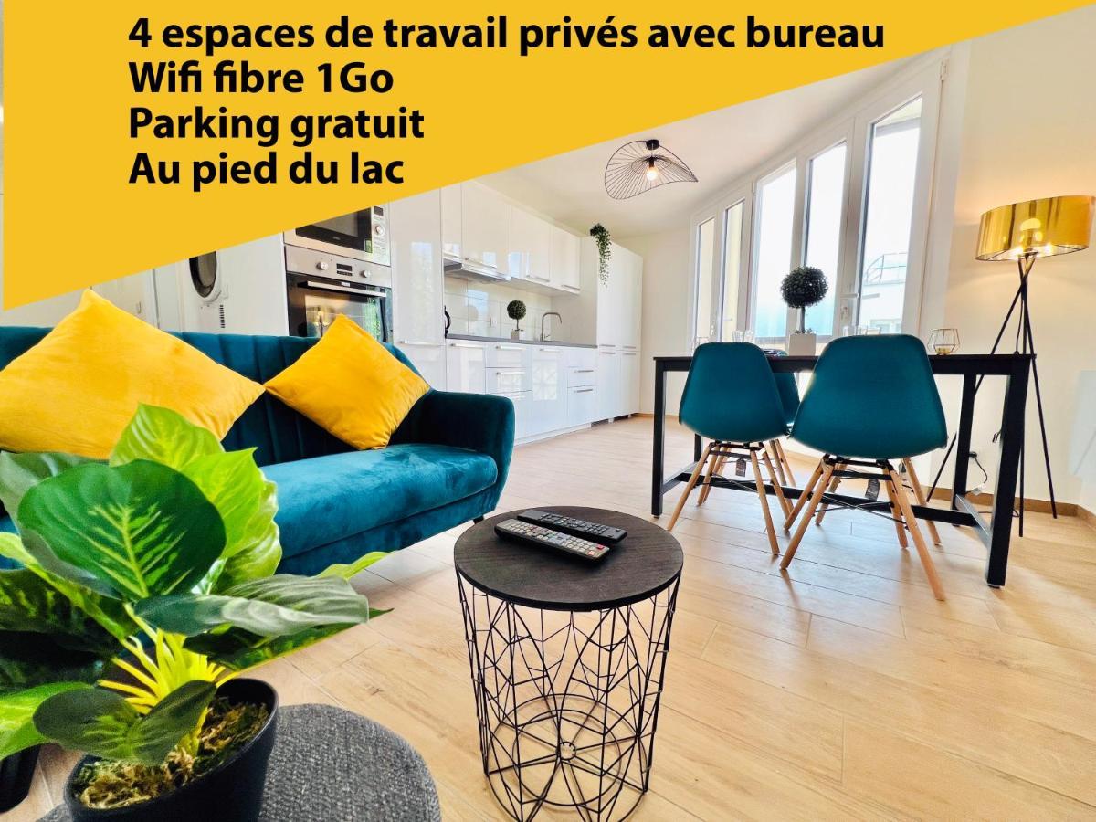 Appartement Luxueux Et Cosy Cergy Bagian luar foto